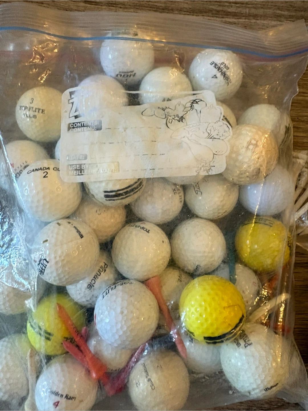 Large Lot of Golf Balls and Tees - photo 2