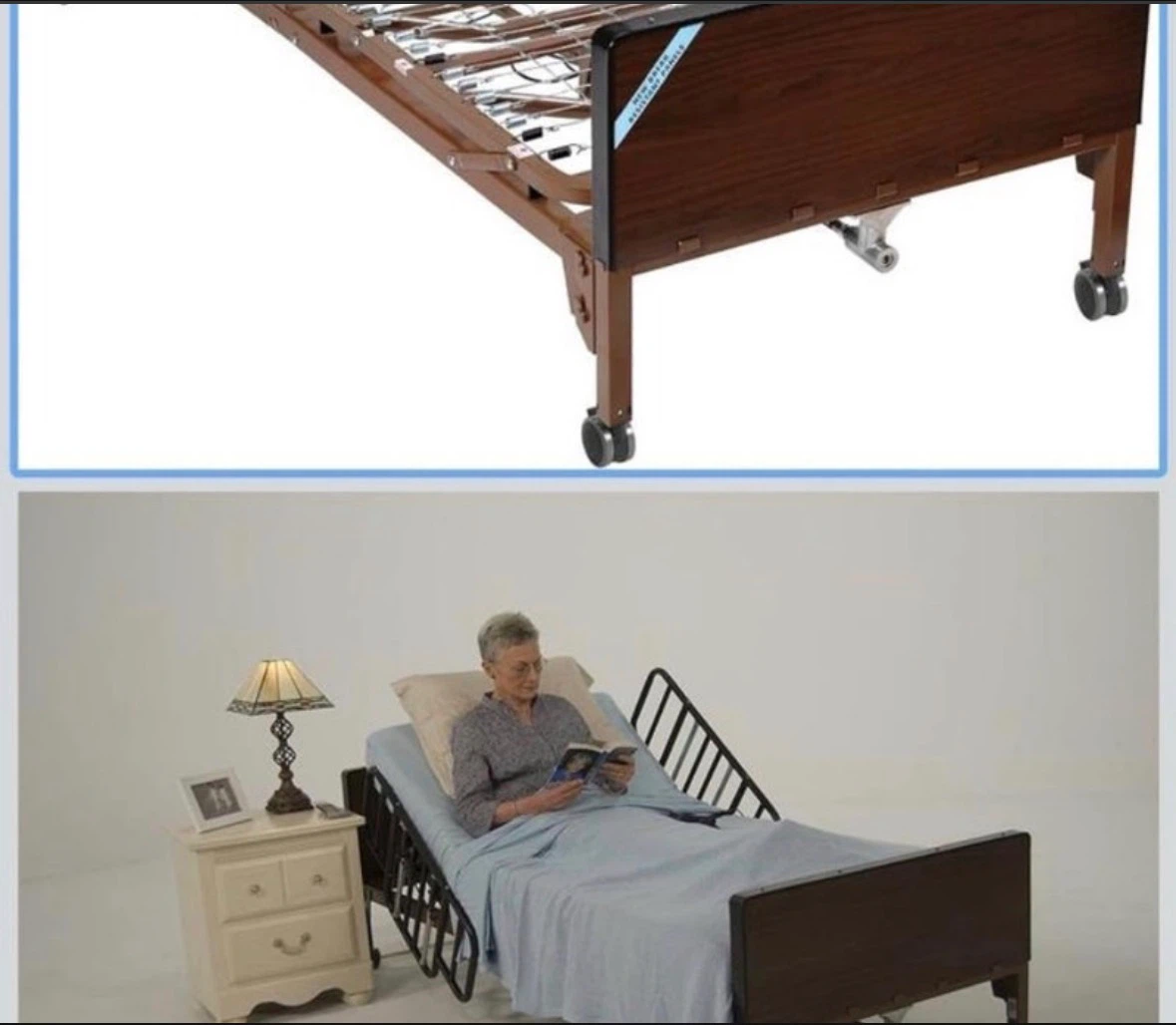 Drive Medical Full-Electric Hospital Bed