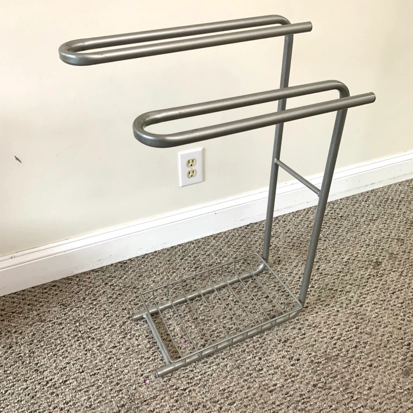 Towel Rack Stand Freestanding Bathroom Towel Holder Storage