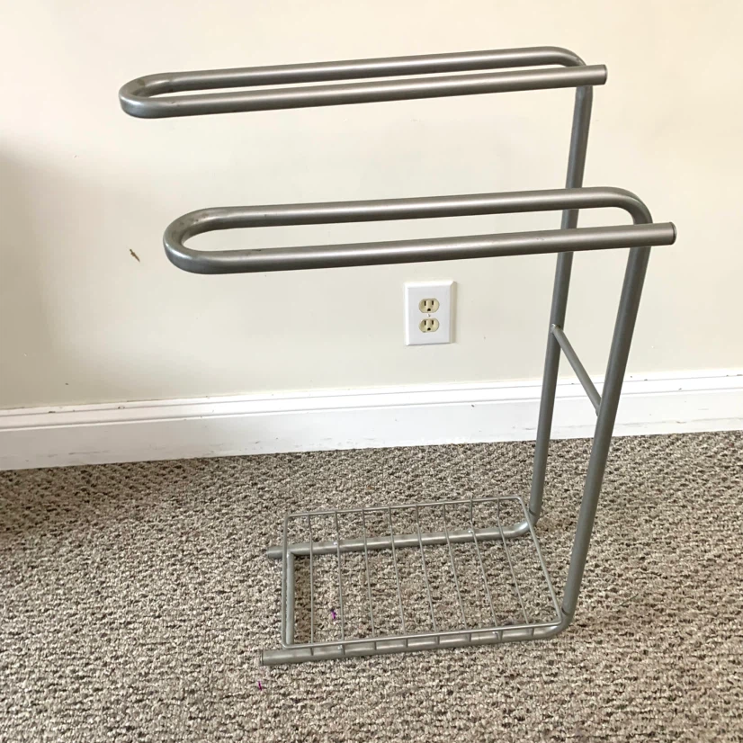 Towel Rack Stand Freestanding Bathroom Towel Holder Storage - photo 2