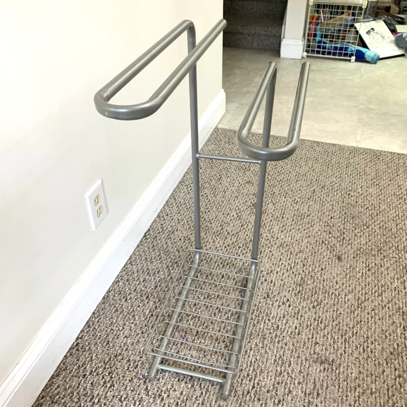 Towel Rack Stand Freestanding Bathroom Towel Holder Storage - photo 4