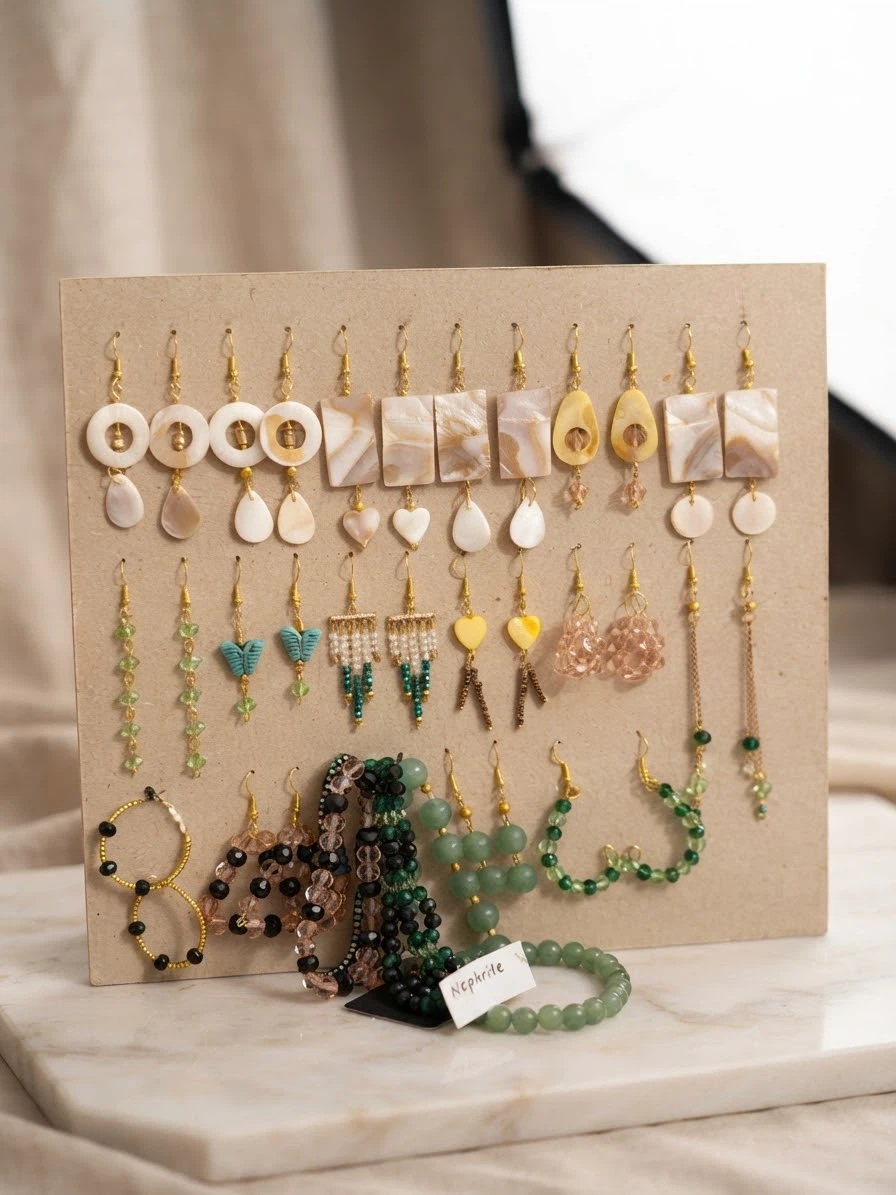 Assorted Beaded and Shell Earring Collection