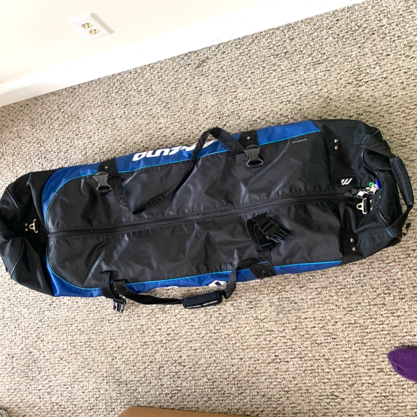 Golf Travel Bag Wheeled Padded Golf Club Travel Cover Wheels - photo 4