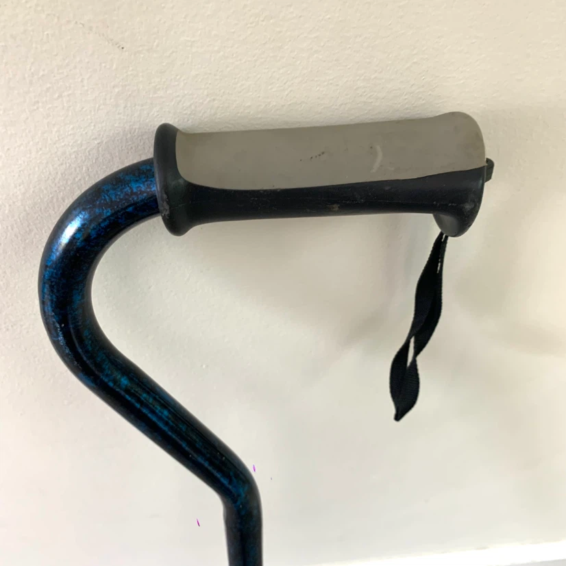 Adjustable Walking Cane Mobility Aid Walking Stick Wrist Strap - photo 2