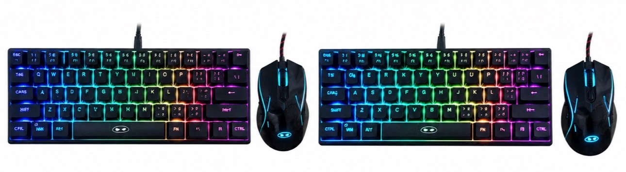 RGB Gaming Keyboard + Mouse Combo