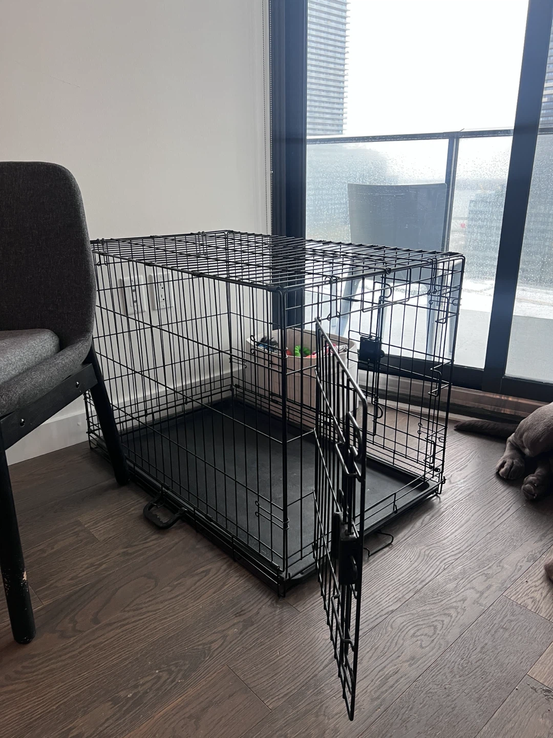 Collapsible Metal Dog Crate - photo 2