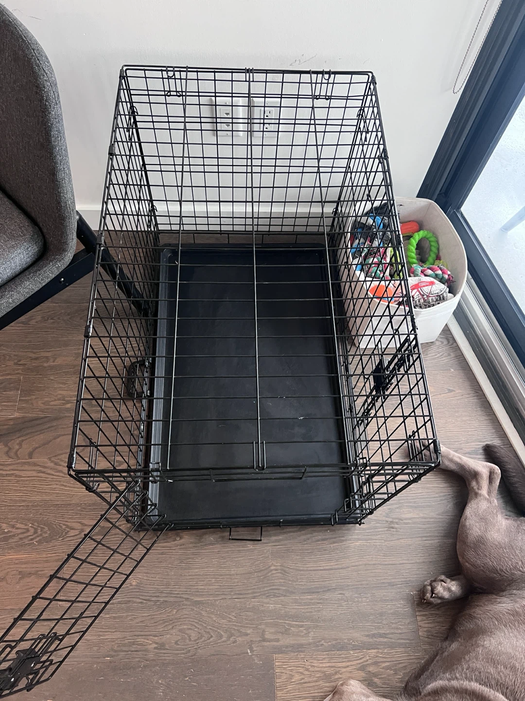 Collapsible Metal Dog Crate - photo 3
