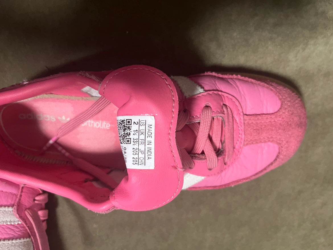 Pink Adidas Samba kids Shoes - photo 5