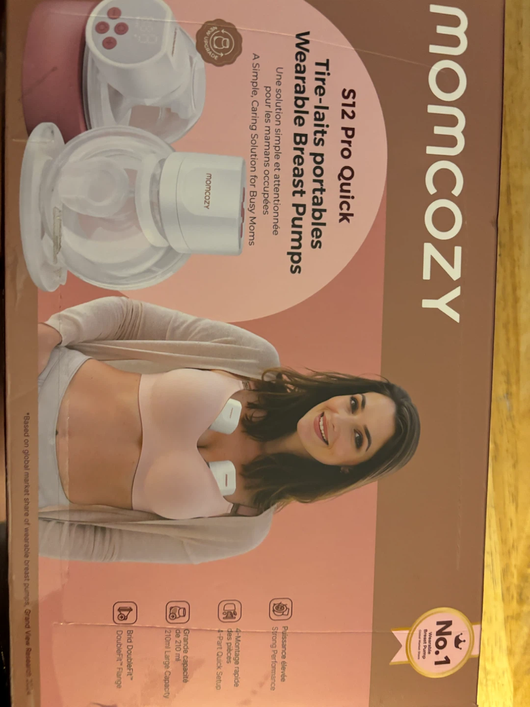 Momcozy S12 Pro Hands-Free Wearable Breast Pumps - photo 2