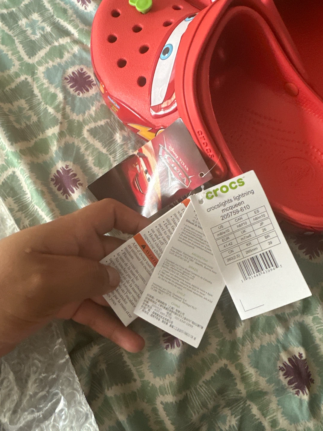 Crocs Crocslights Lightning McQueen - photo 5