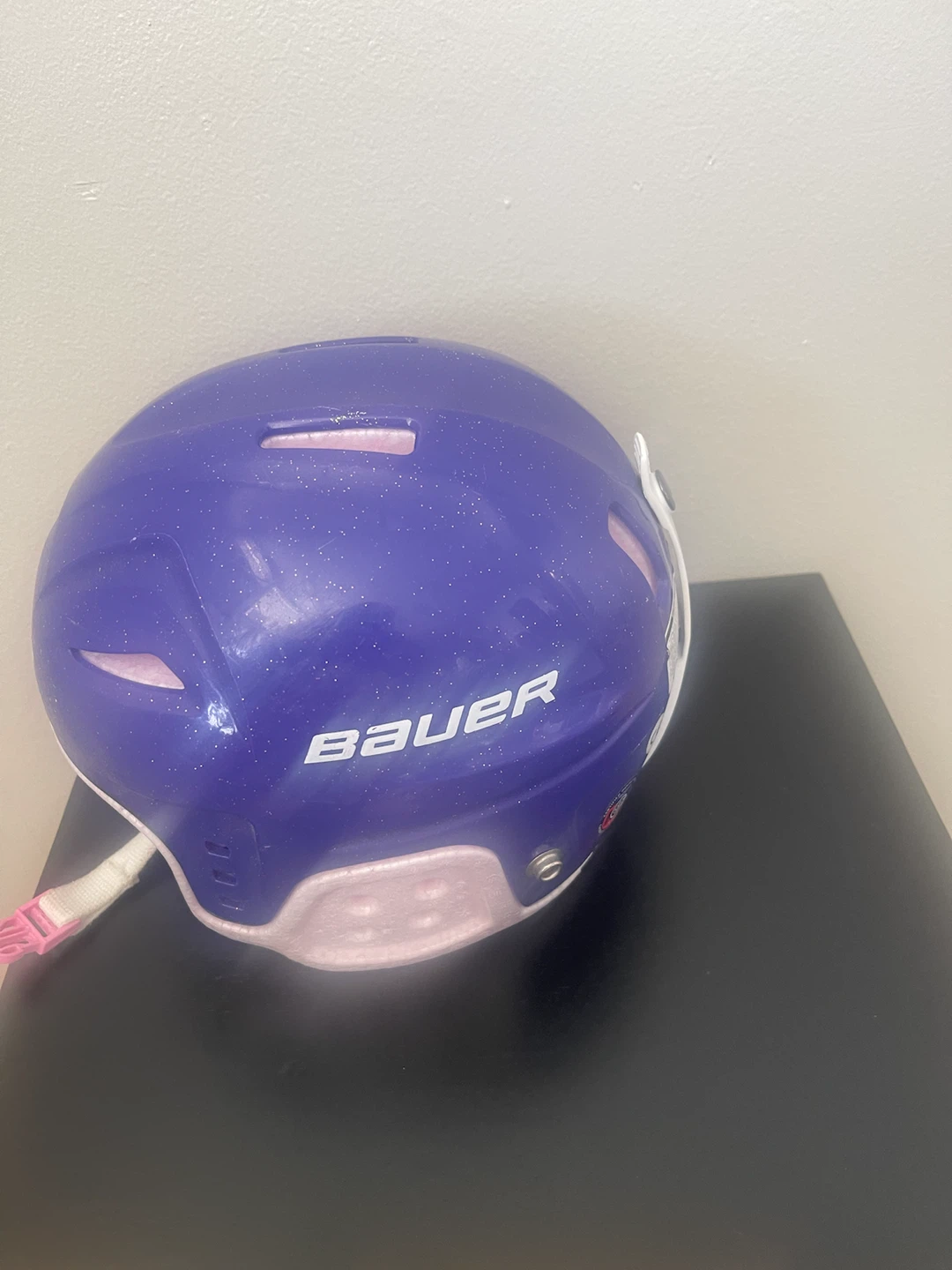 Bauer Lil' Sport Youth Hockey Helmet - Purple - photo 2