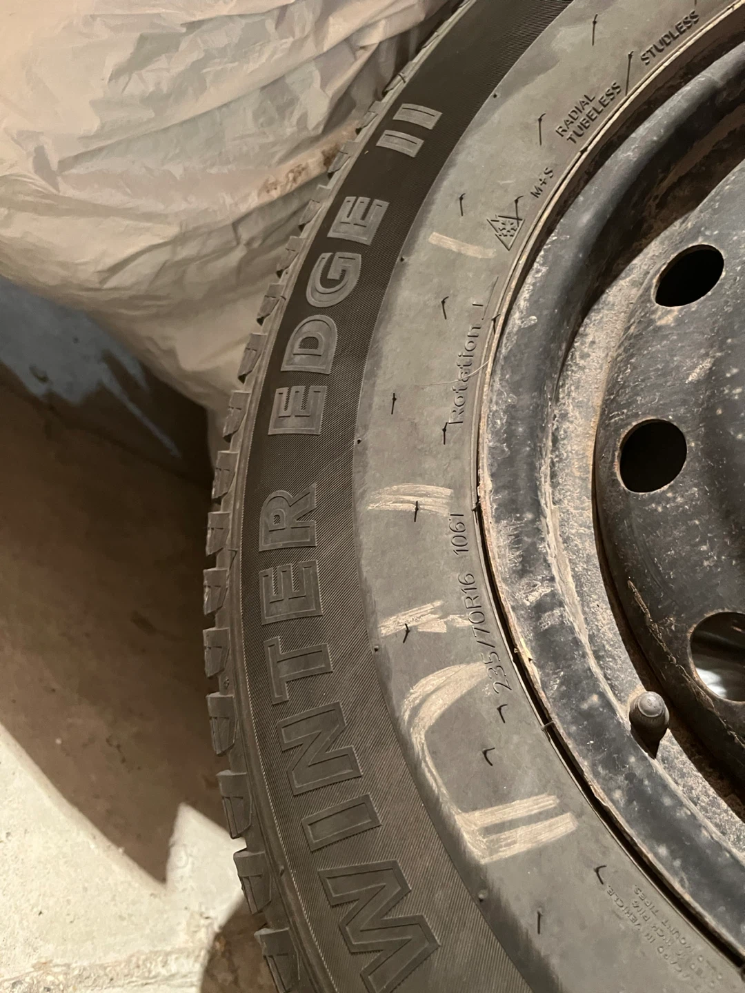 MotoMaster Winter Edge II Tire - photo 3