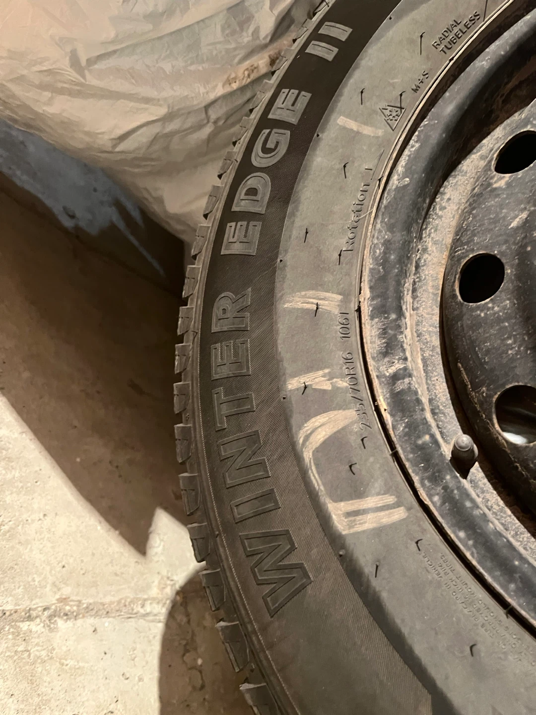 MotoMaster Winter Edge II Tire - photo 4