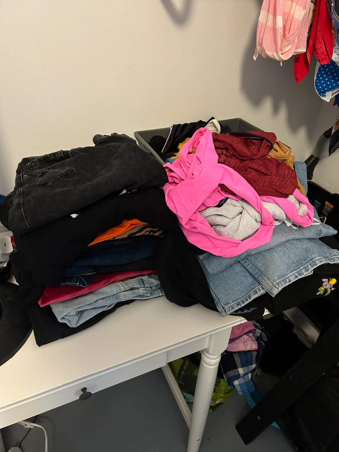 Bag of women’s clothes