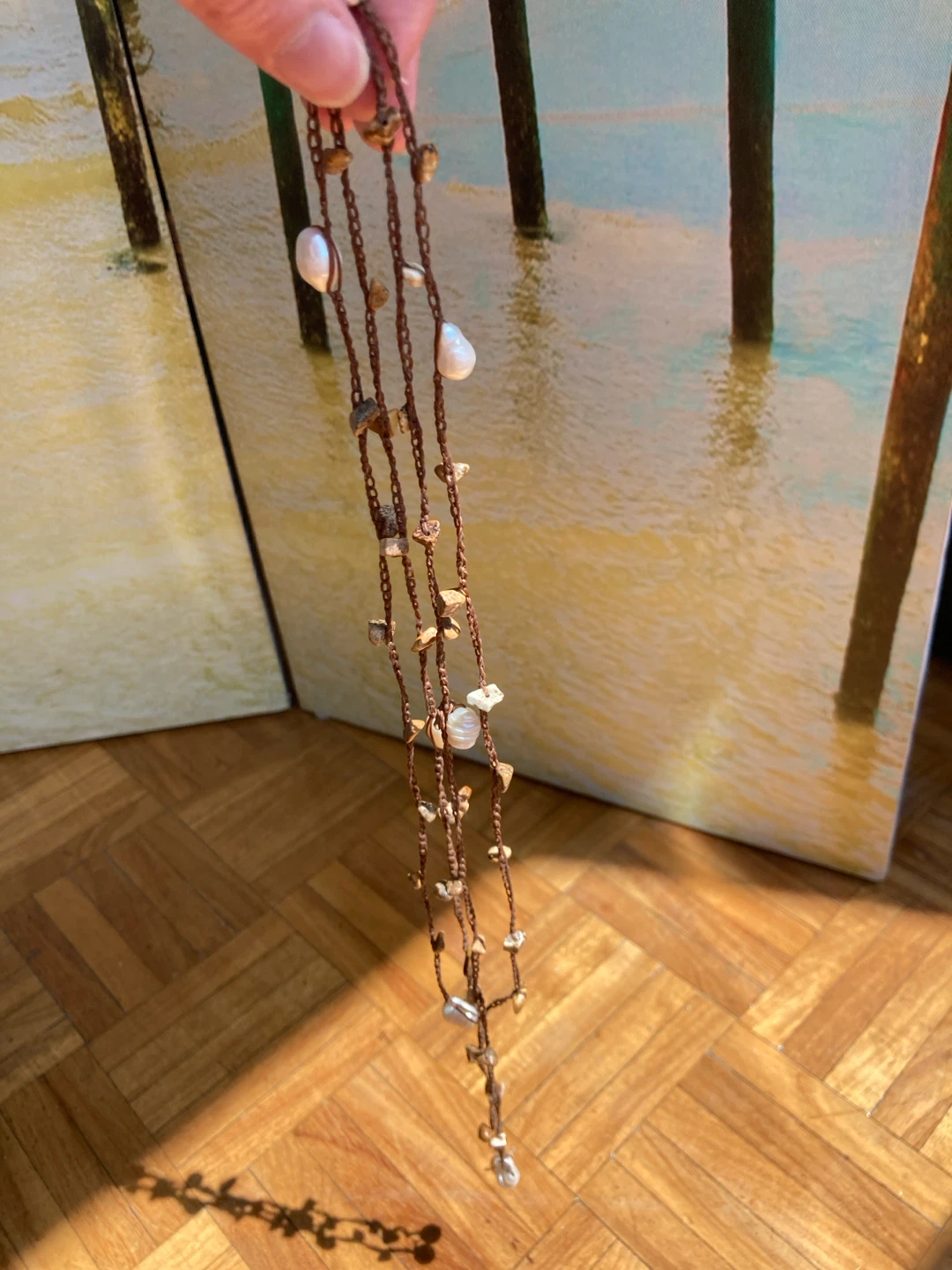 Freshwater pearl necklace - photo 2