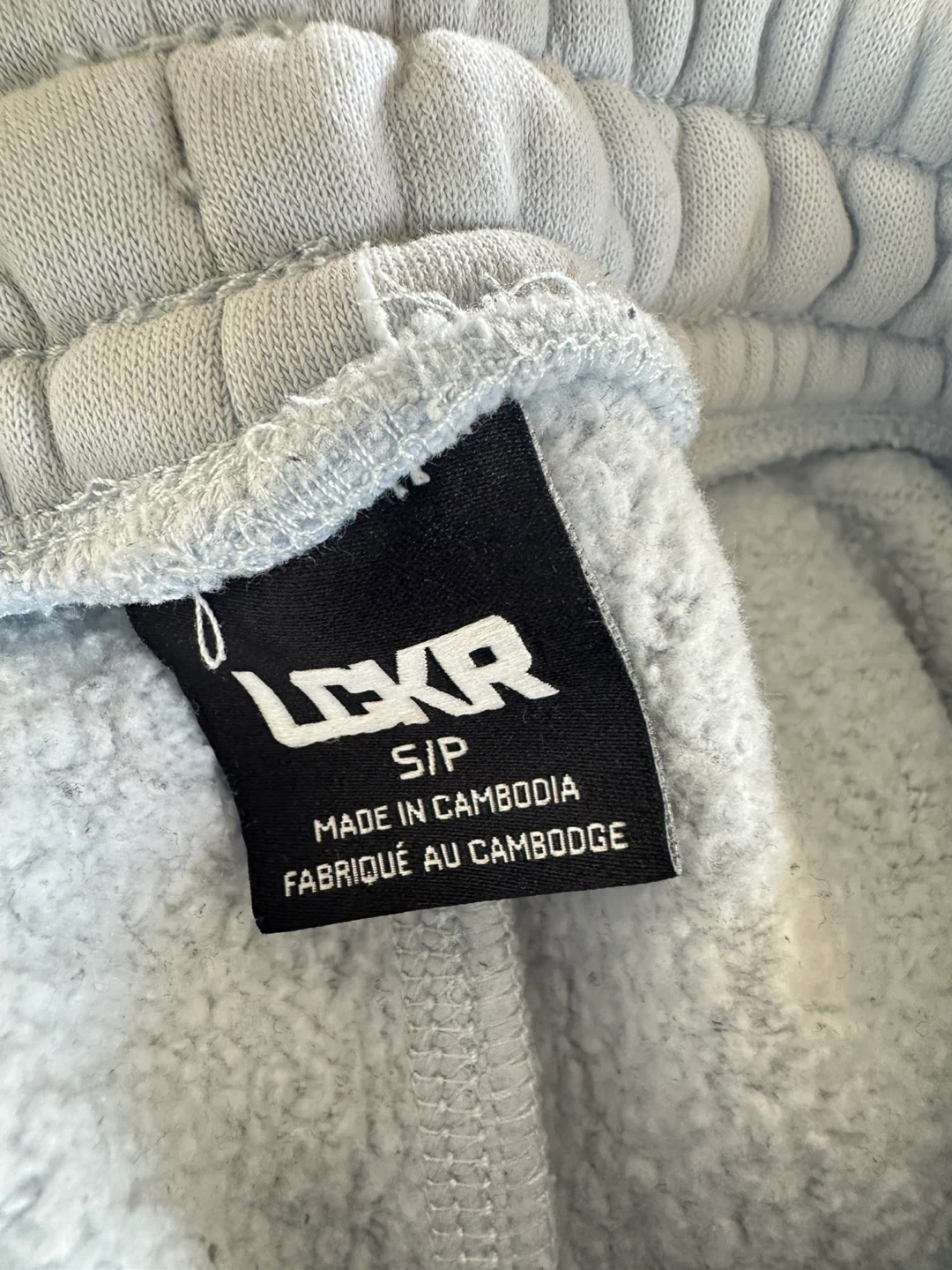 LCKR Light Blue Sweat Shorts payment cash only - photo 4