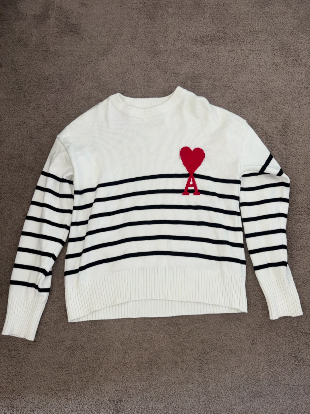 Ami Alexandre Mattiussi Striped Sweater