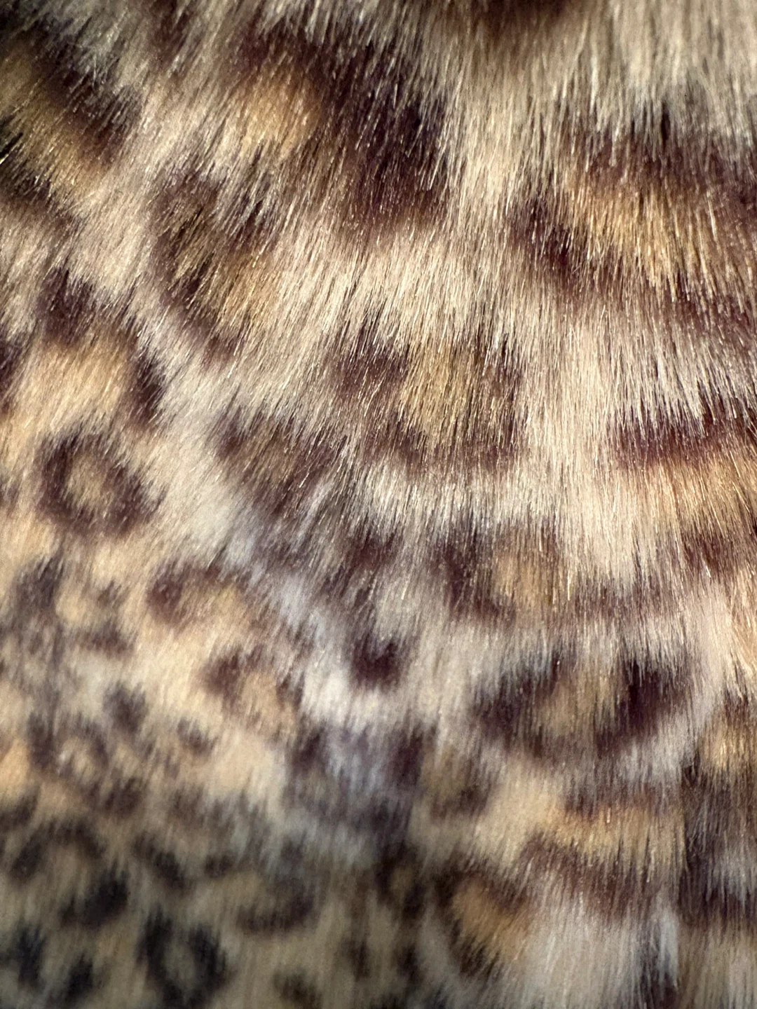 Fall leopard print faux fur jacket - photo 5