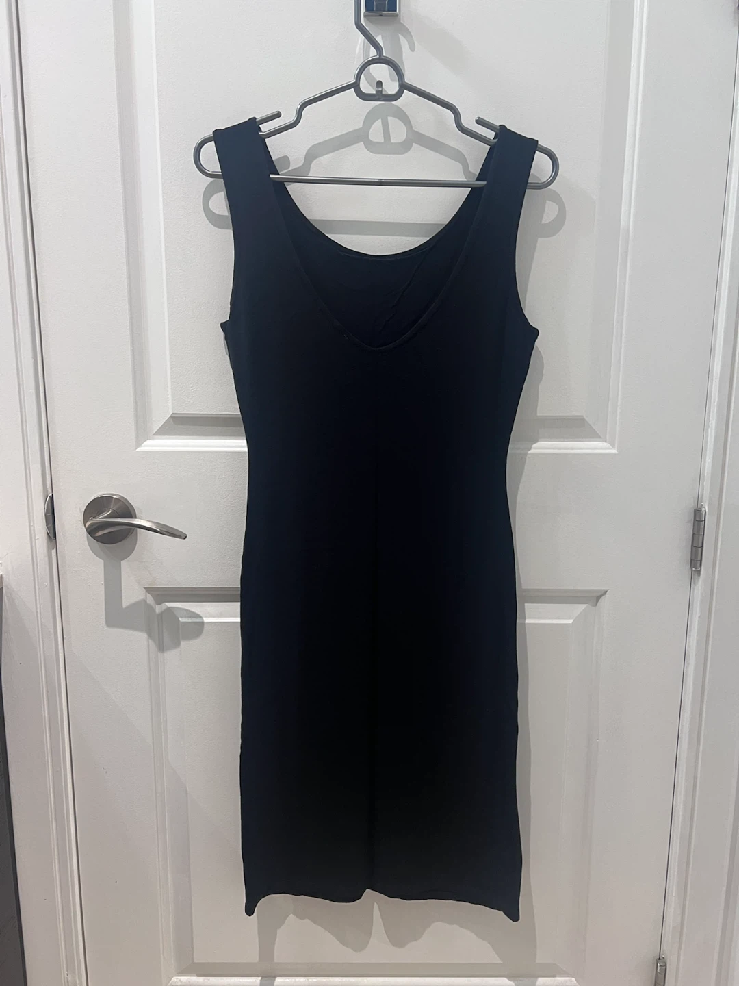 Black Sleeveless Midi Dress - photo 2