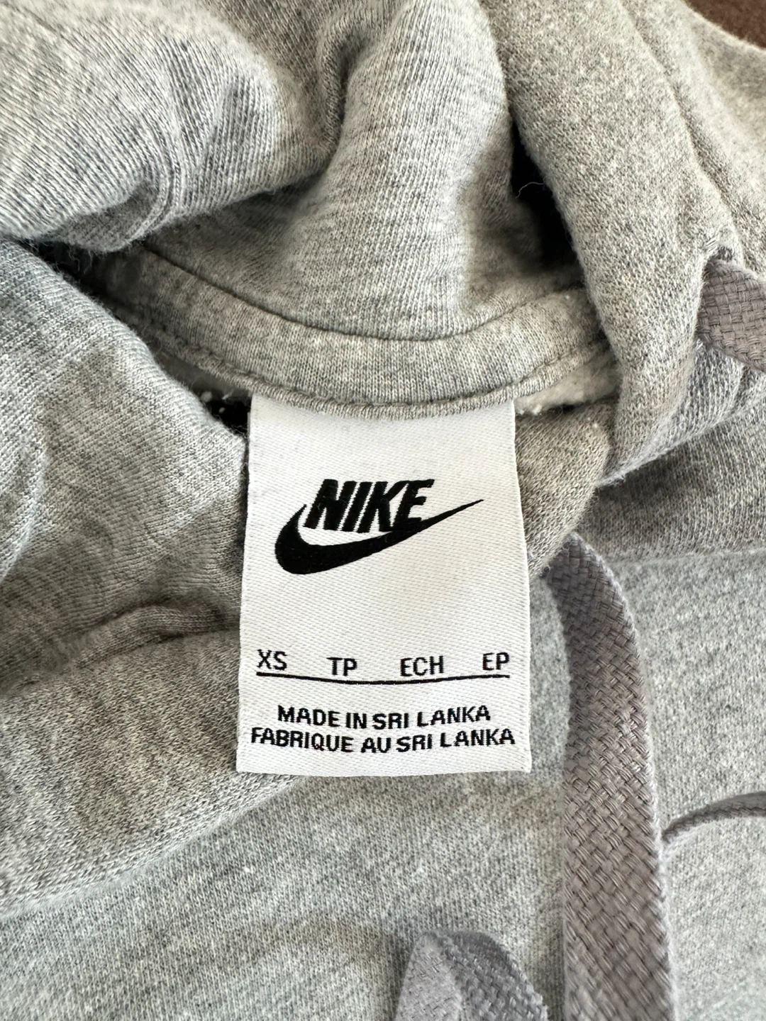 Nike Grey Hoodie the payment cash only