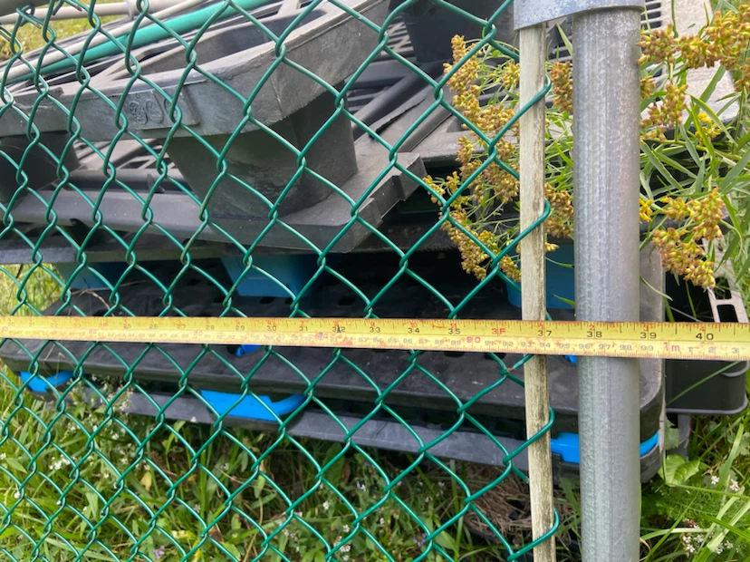 Chain Link Gate Panel door - photo 2