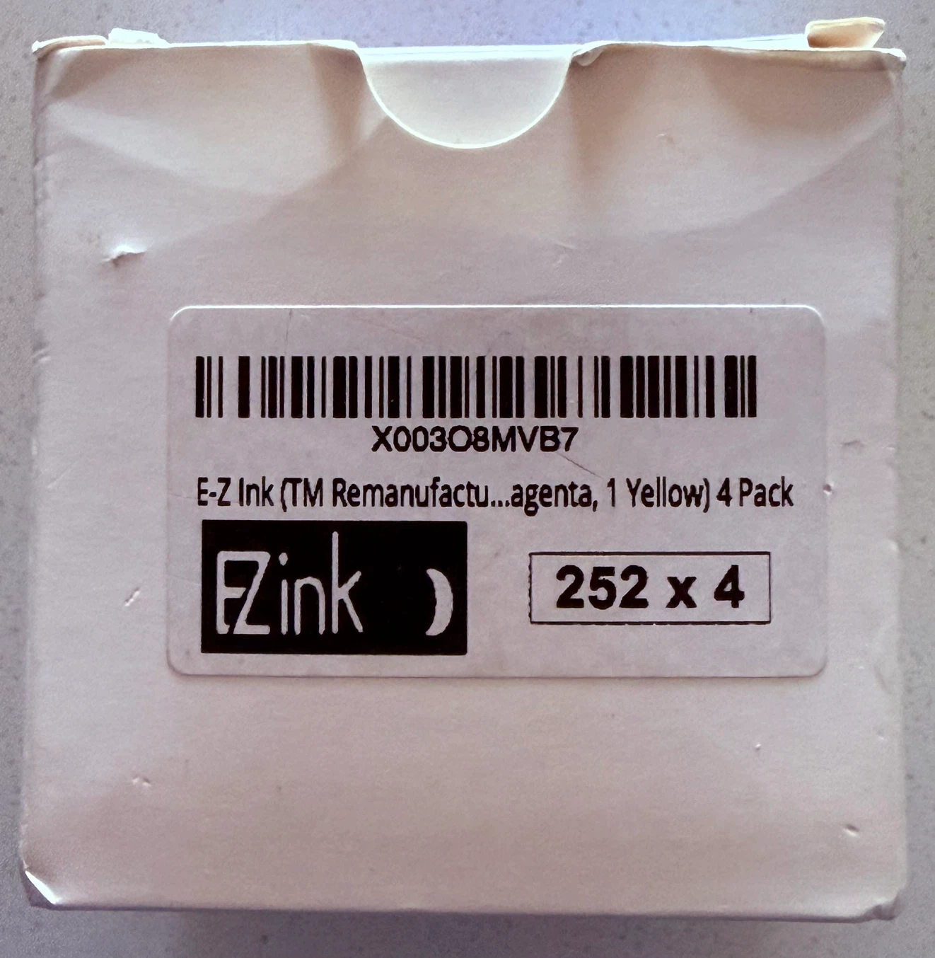 BRAND NEW • Sealed • 4pk EZiNK • # 252XL - photo 2