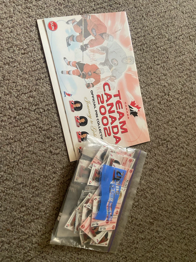 Team Canada 2002 Official Pin Collection