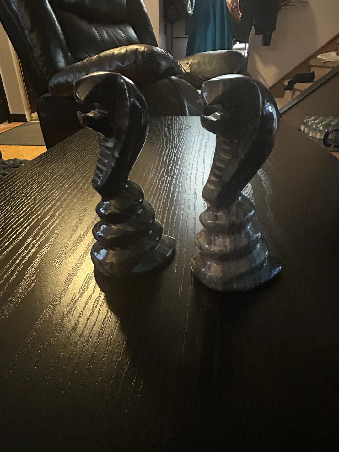Stone Cobra Sculptures