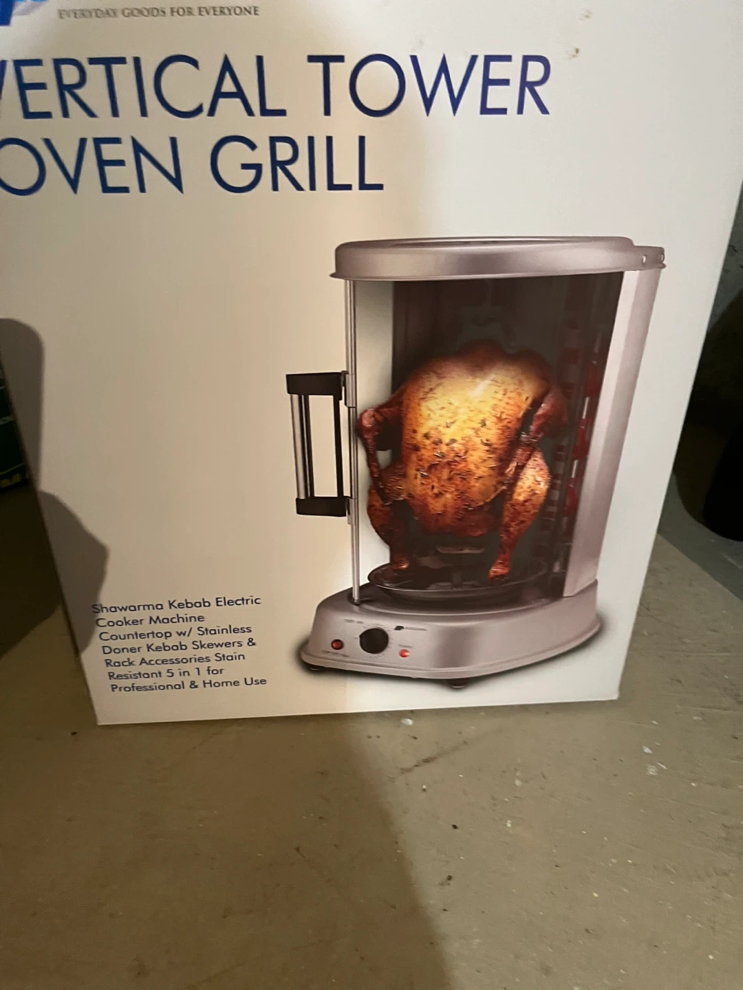 Flexzion Vertical Tower Oven Grill