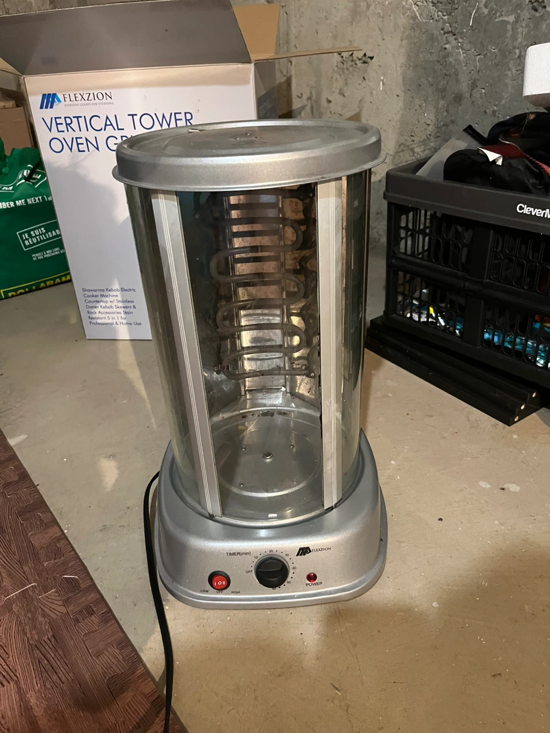 Flexzion Vertical Tower Oven Grill - photo 2
