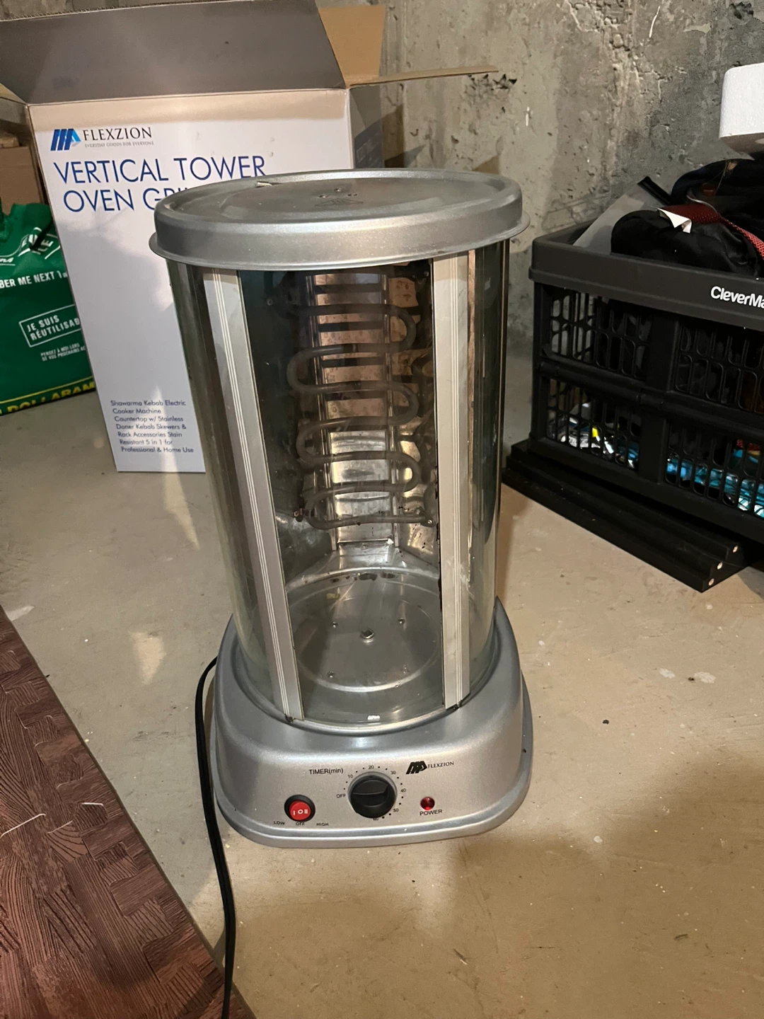 Flexzion Vertical Tower Oven Grill - photo 3