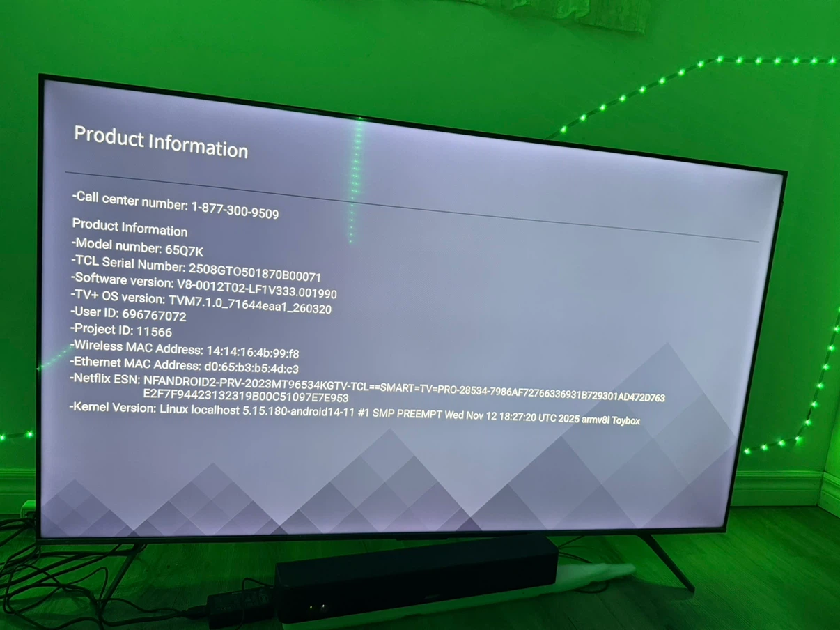 4k QLED 144hz 65inch - photo 3