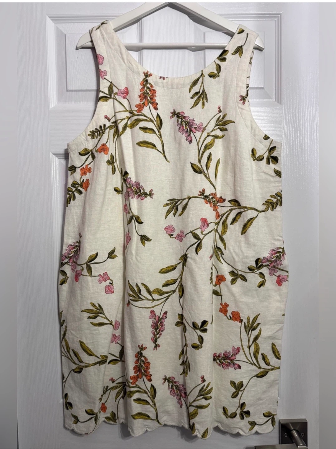 Joie Floral Sleeveless Dress Size XL - photo 2
