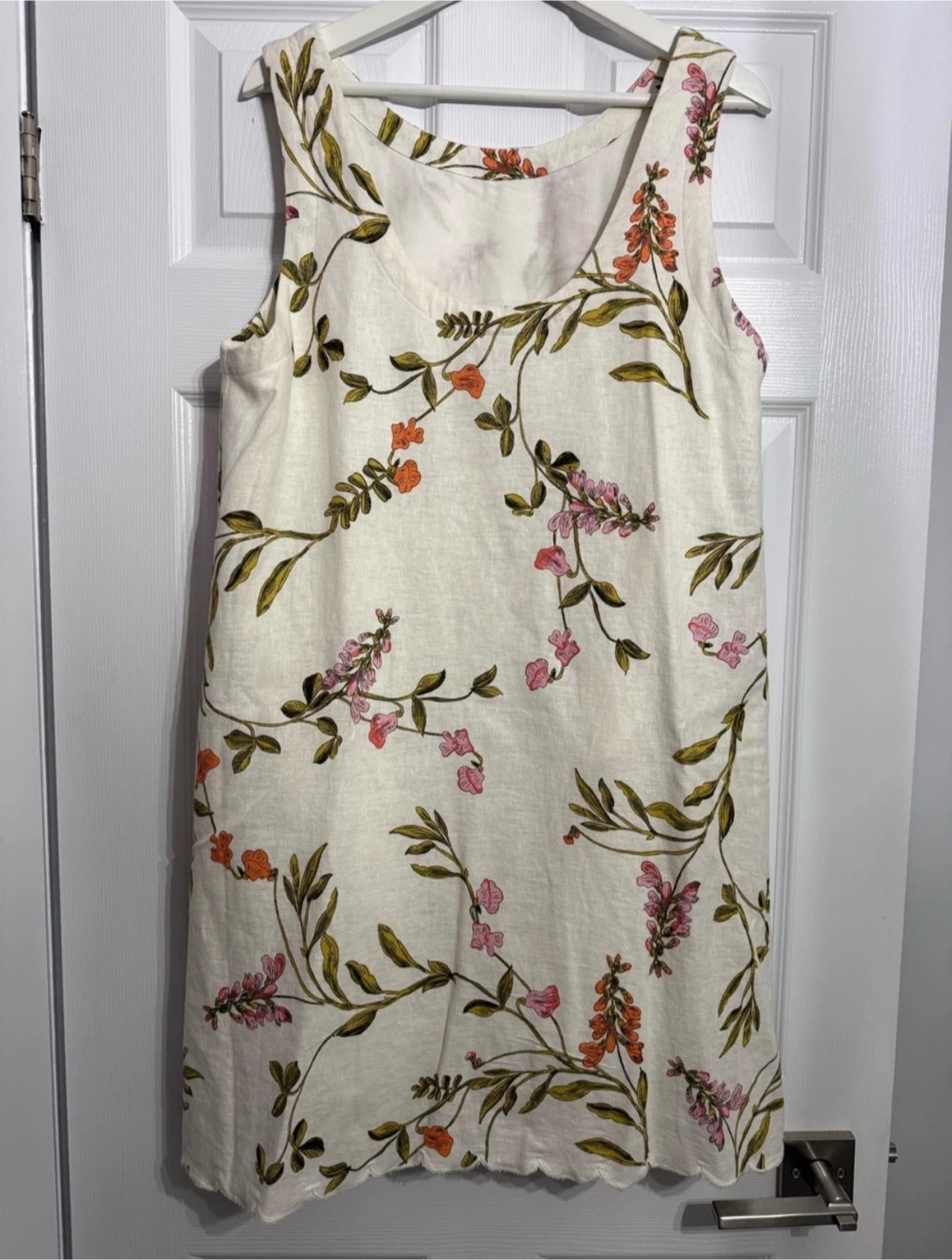 Joie Floral Sleeveless Dress Size XL - photo 3