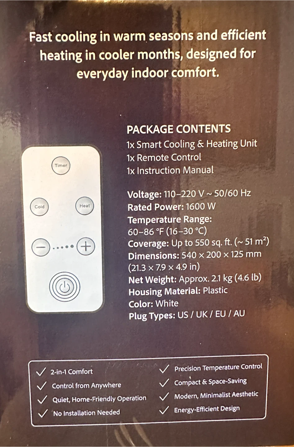 Smart Cooling and Heating Unit - photo 4
