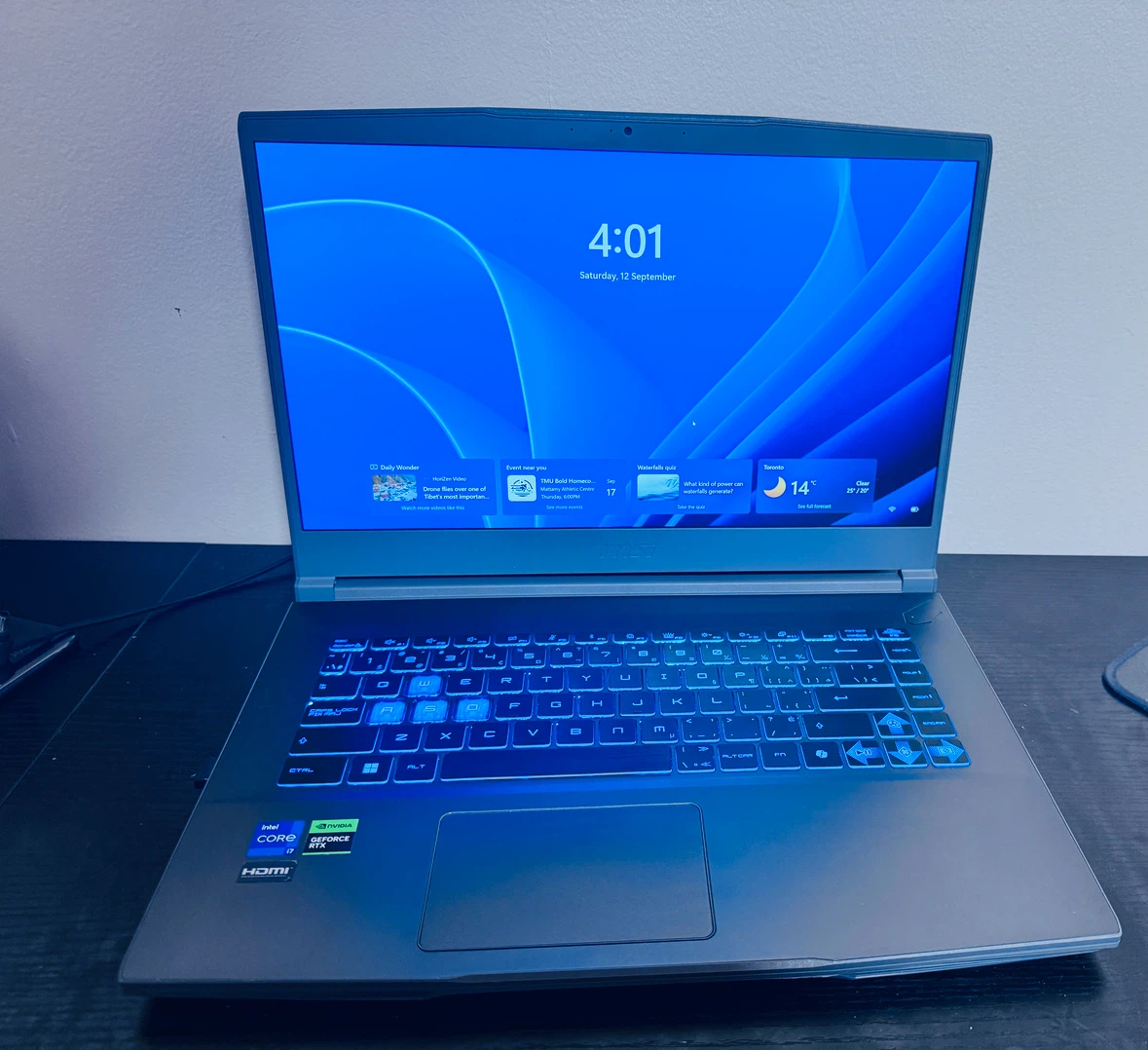 MSI Thin 15 Gaming Laptop – i7 / RTX 4050 / 16GB RAM / 512GB SSD - photo 2