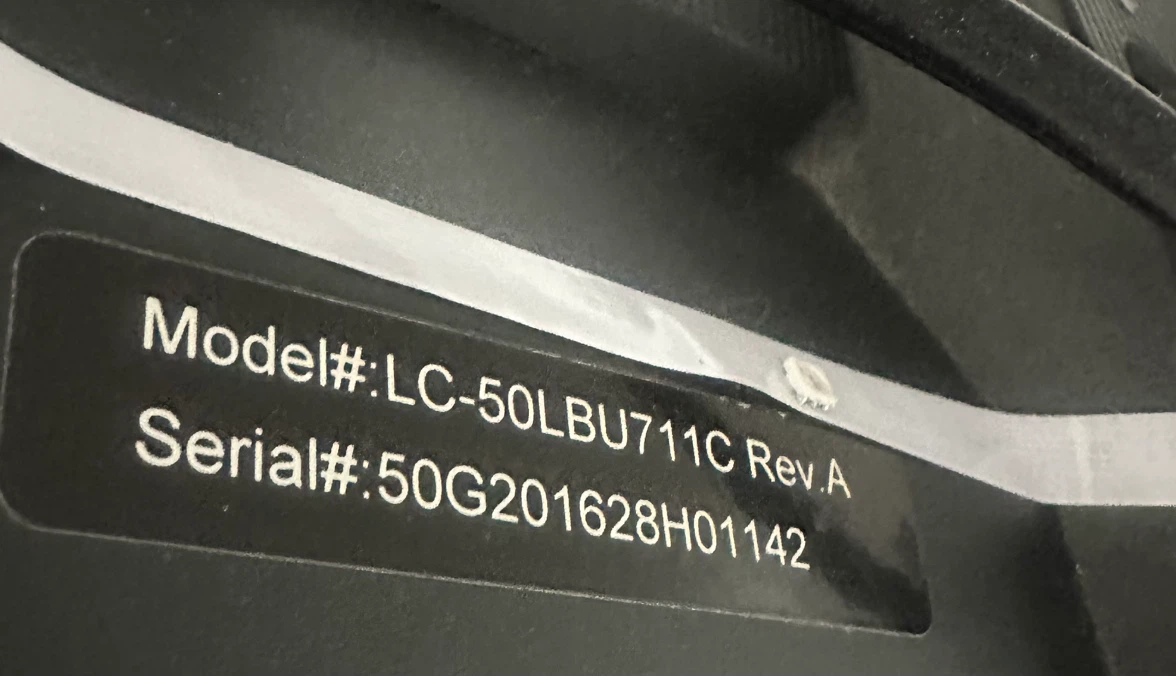 Sharp 50-inch Roku TV - photo 2