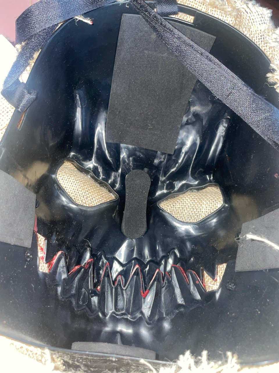 Scarecrow Burlap Costume Mask - photo 2