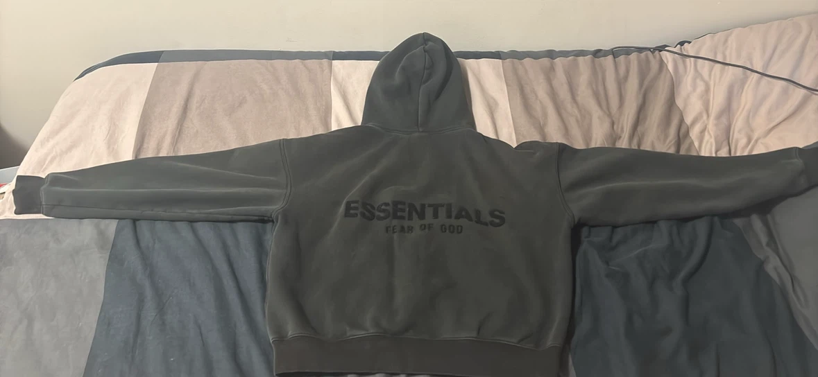 Essentials Fear of God Hoodie - Grey - Size XS - photo 2
