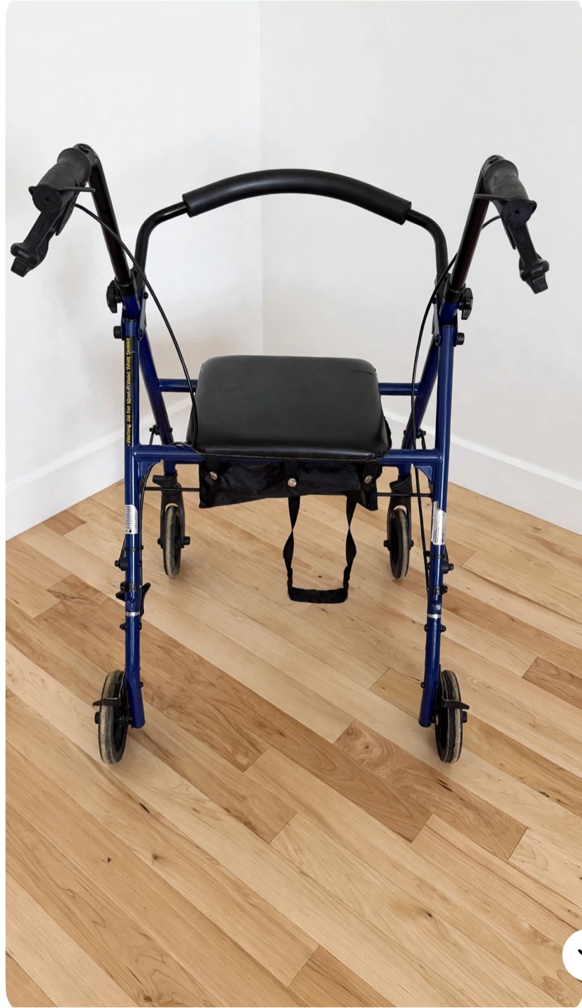 Drive Medical Rollator Walker with Seat