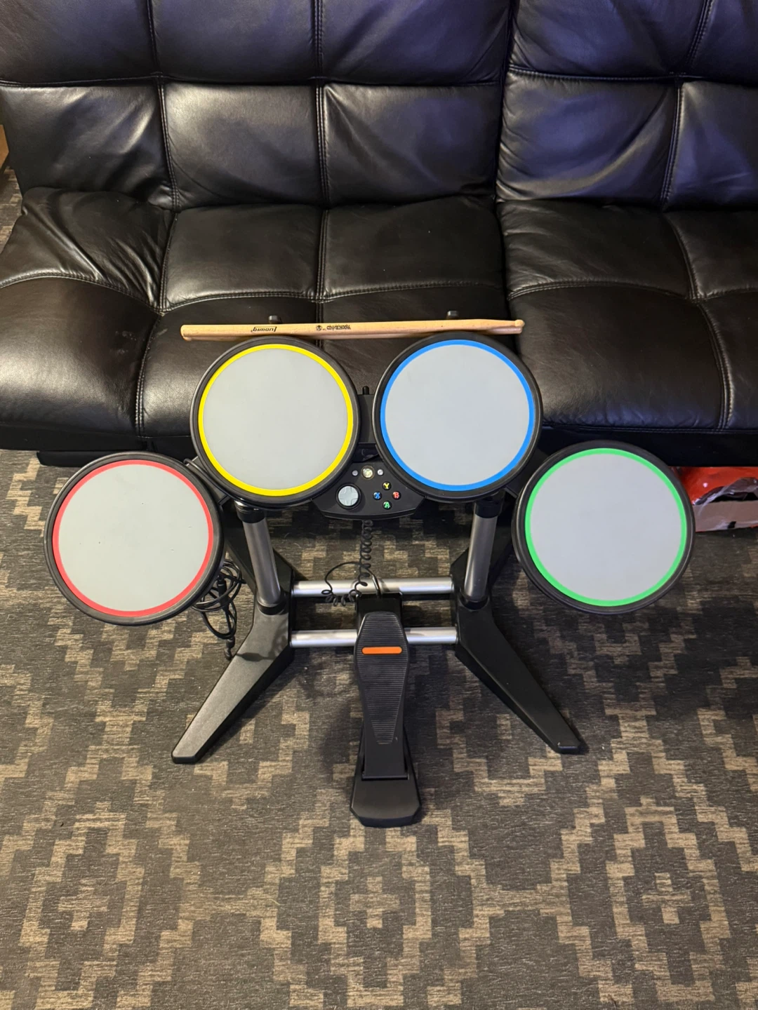 Xbox 360 Rock Band Wired Drums