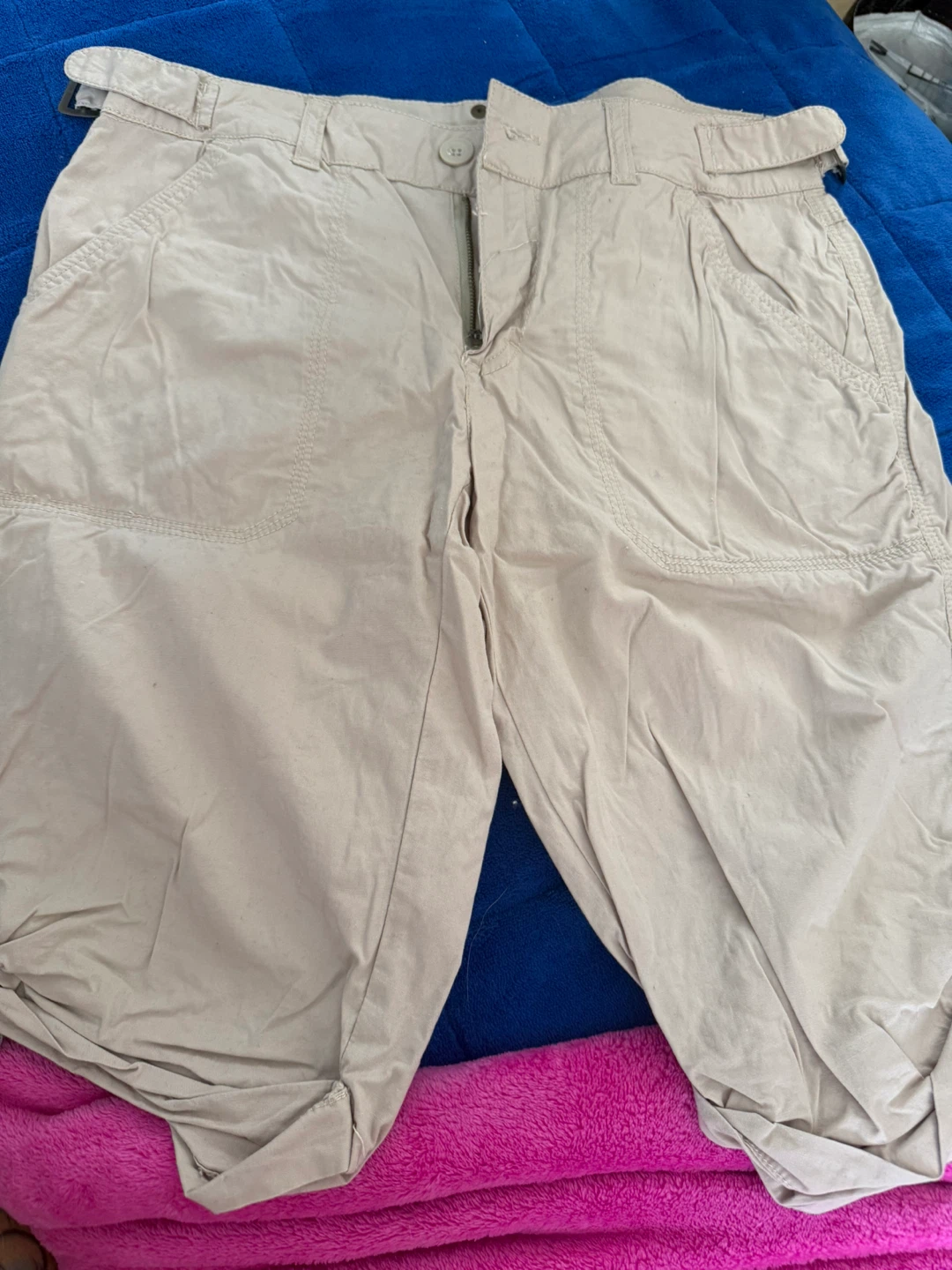 Urban Life beige cargo shorts size 5/6