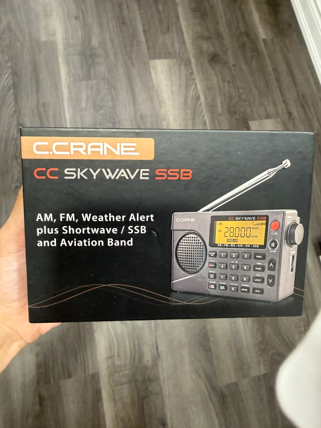C. Crane CC Skywave SSB 2 Portable Radio
