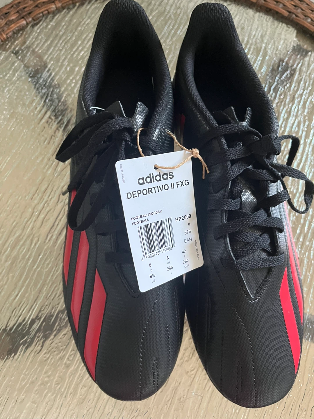 Adidas Deportivo II FxG Soccer Cleats - photo 3