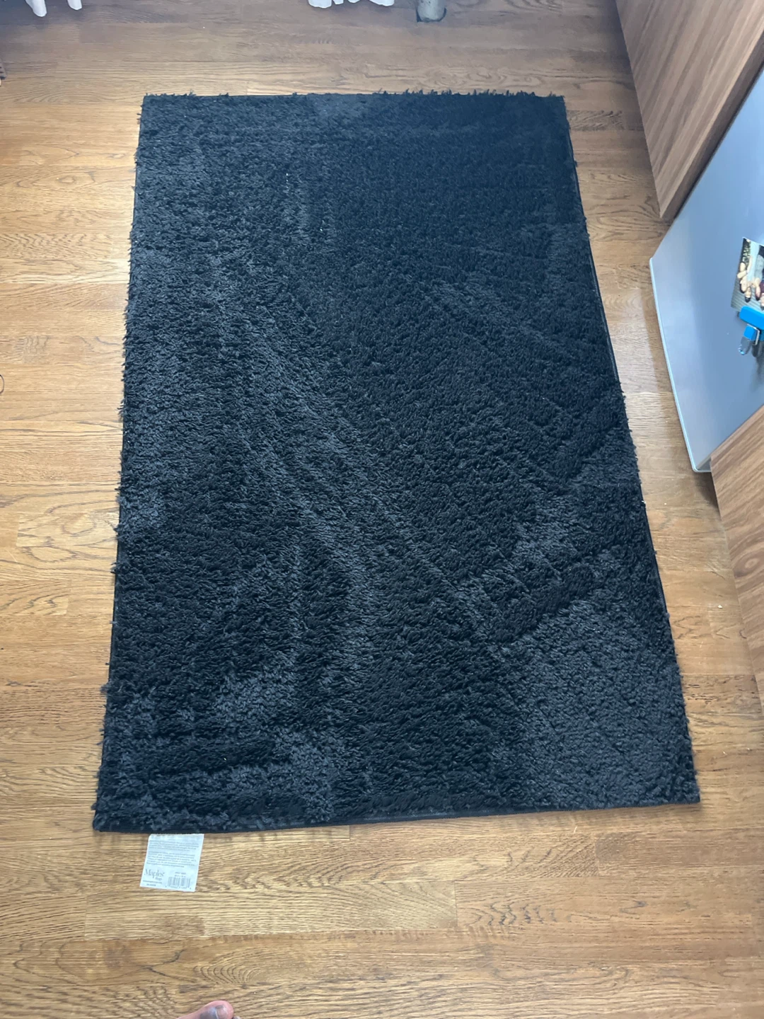 Maples Rugs Black Shag Rug