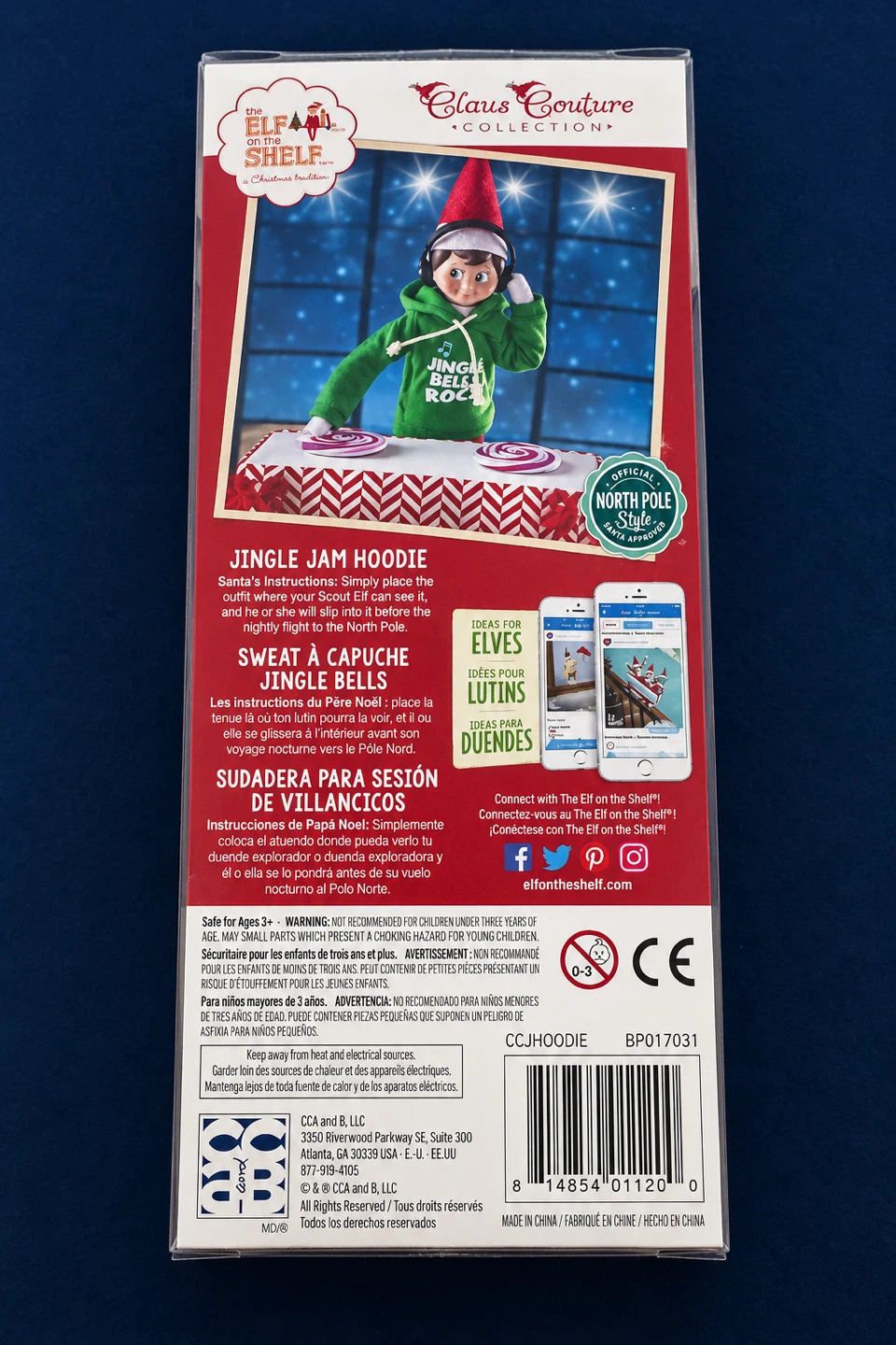 Elf on the Shelf Jingle Bells Rock Outfit - photo 3