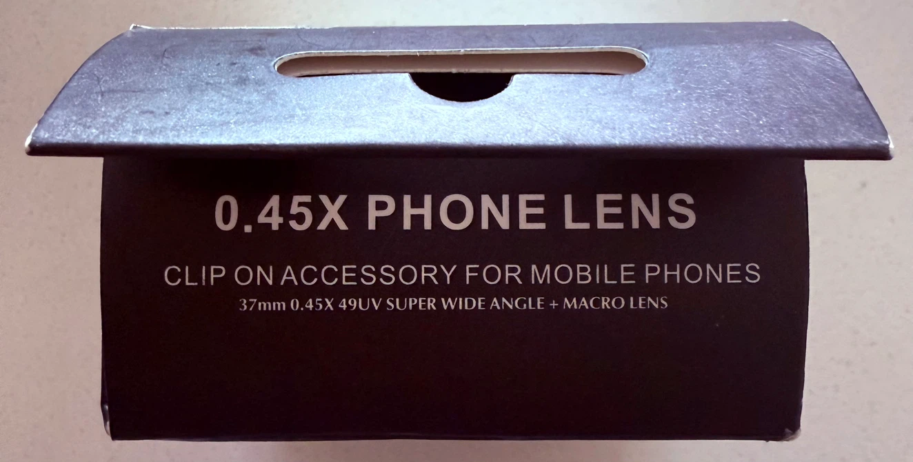 BRAND NEW • 0.45X MOBILE Phone LENS Clip On WIDE/MACRO - photo 3