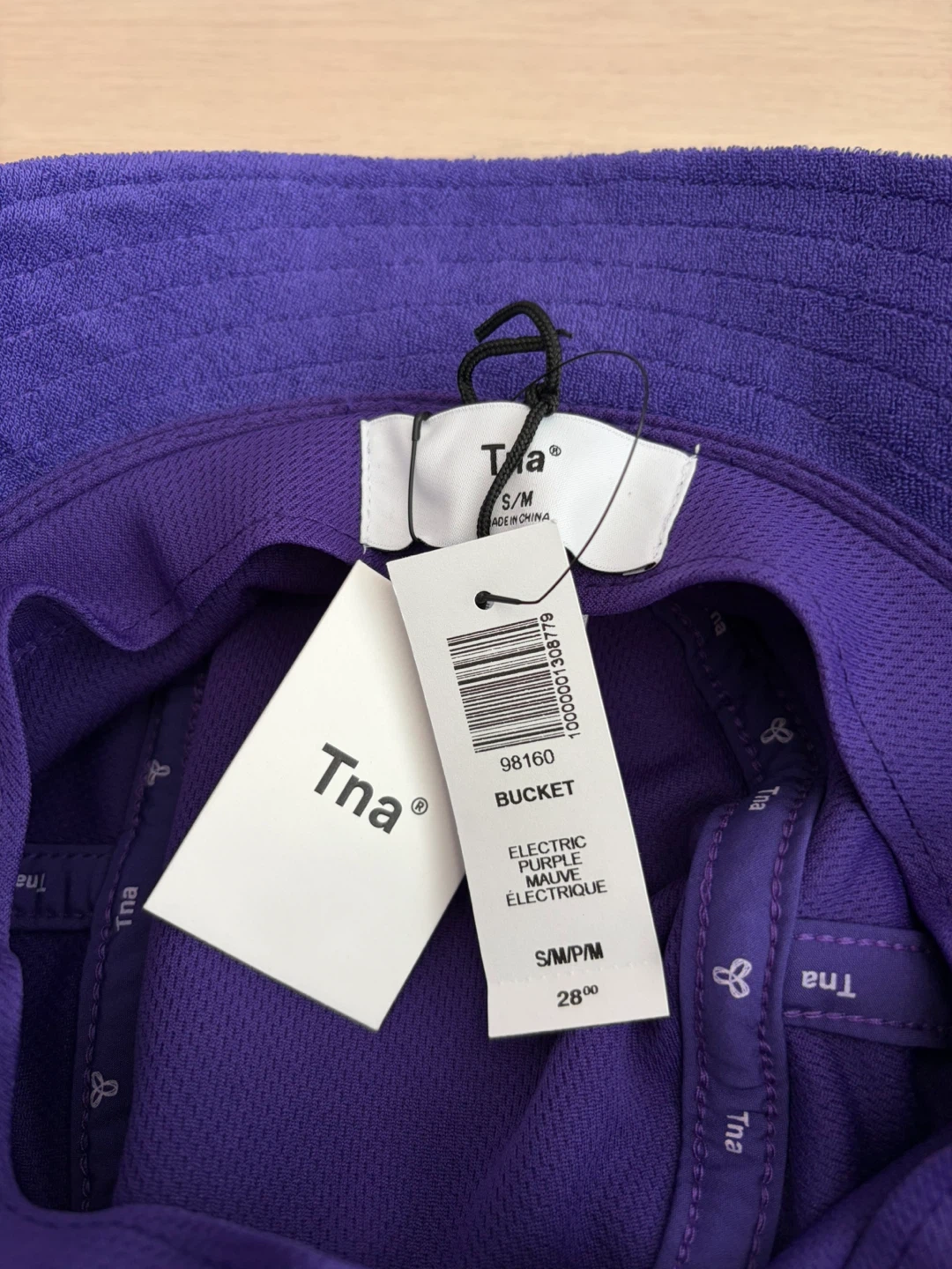 TNA Purple Terry Bucket Hat - photo 2