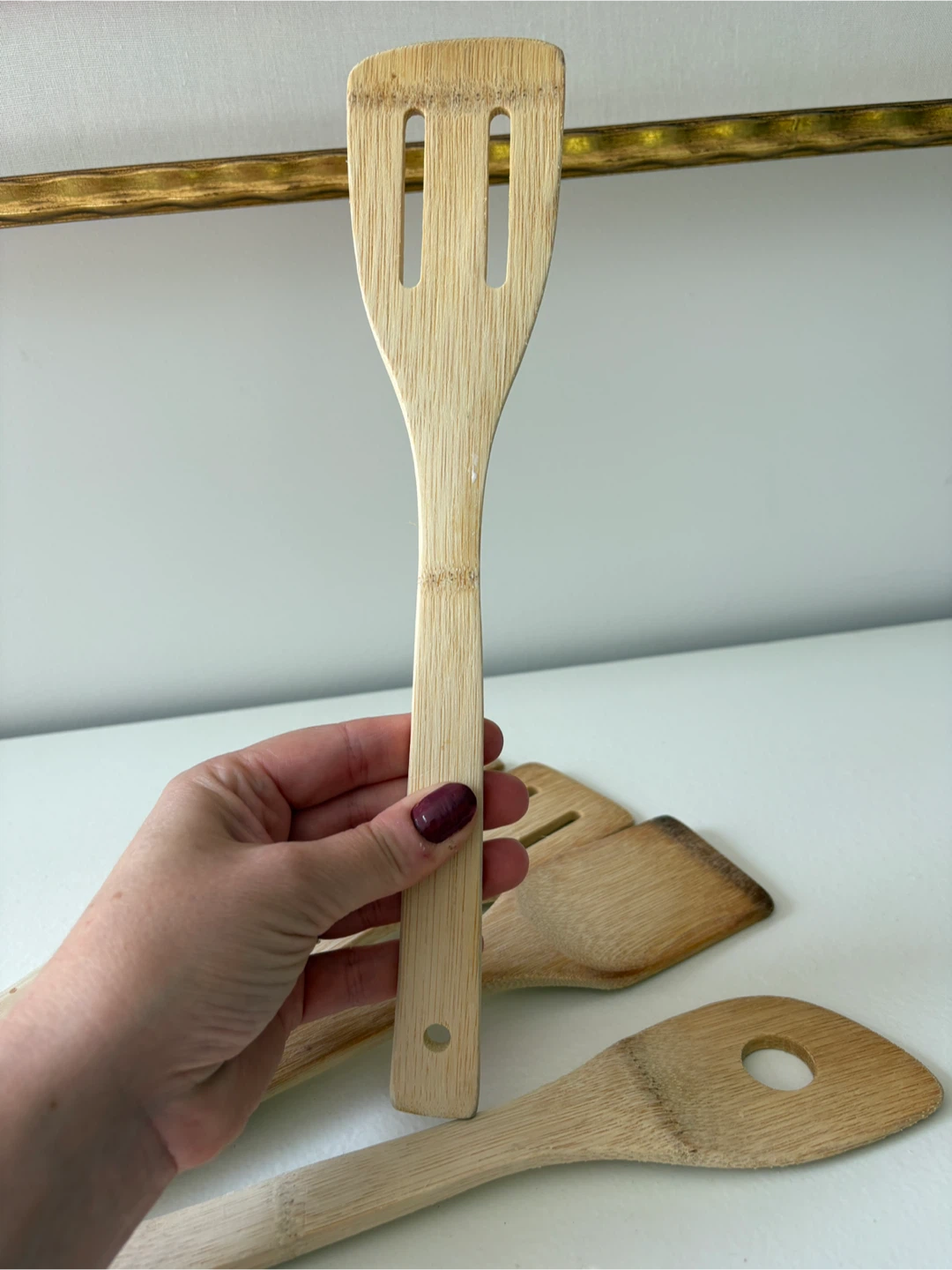 Set of Bamboo Kitchen Utensils - photo 2