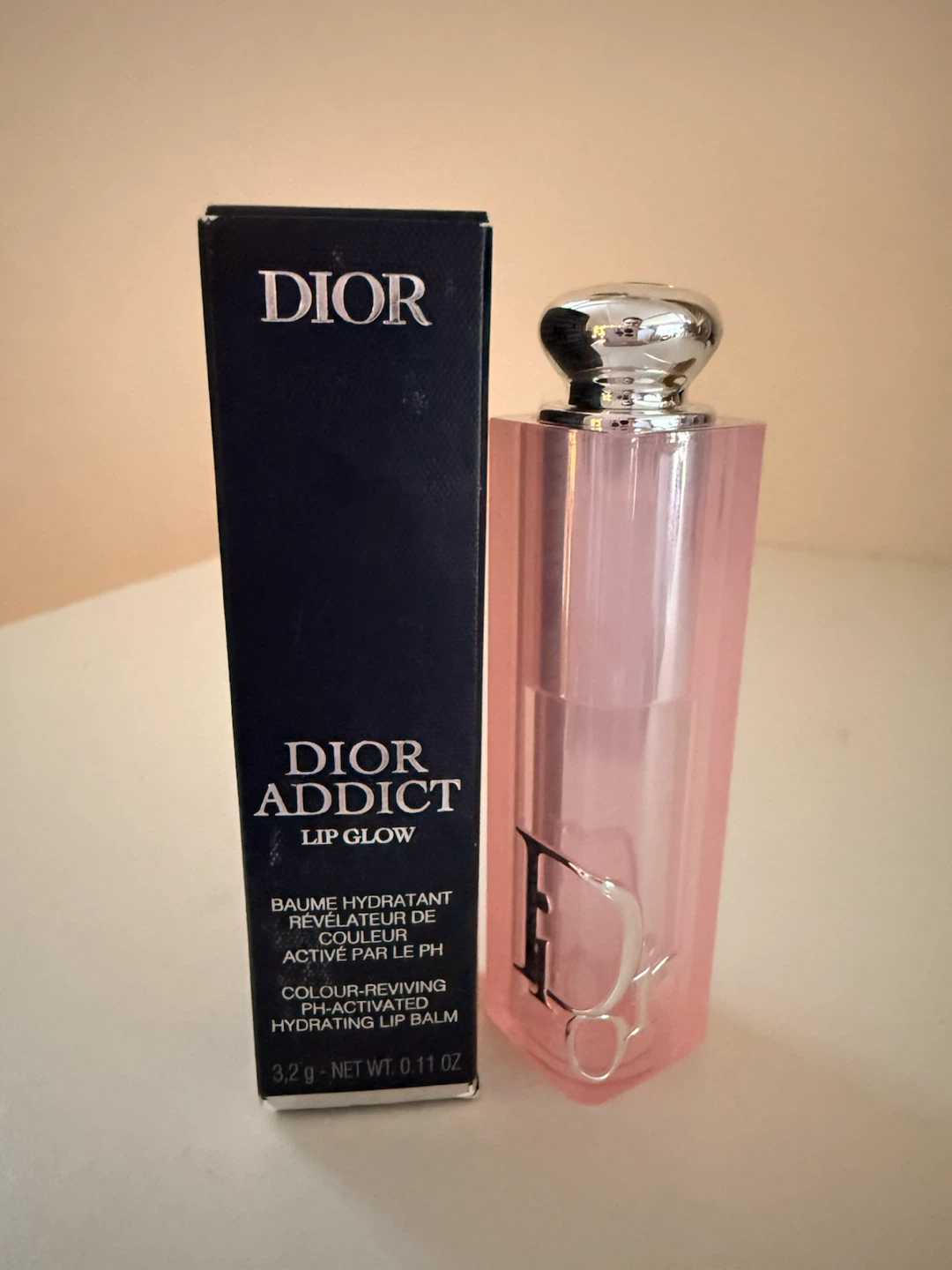 NEW Dior Addict Lip Glow 001 Pink 3.2g.